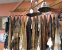 Master pieces of animal hide rugs!